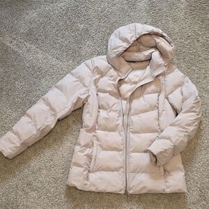 32 Degrees Women's Light Beige Puffer Jacket